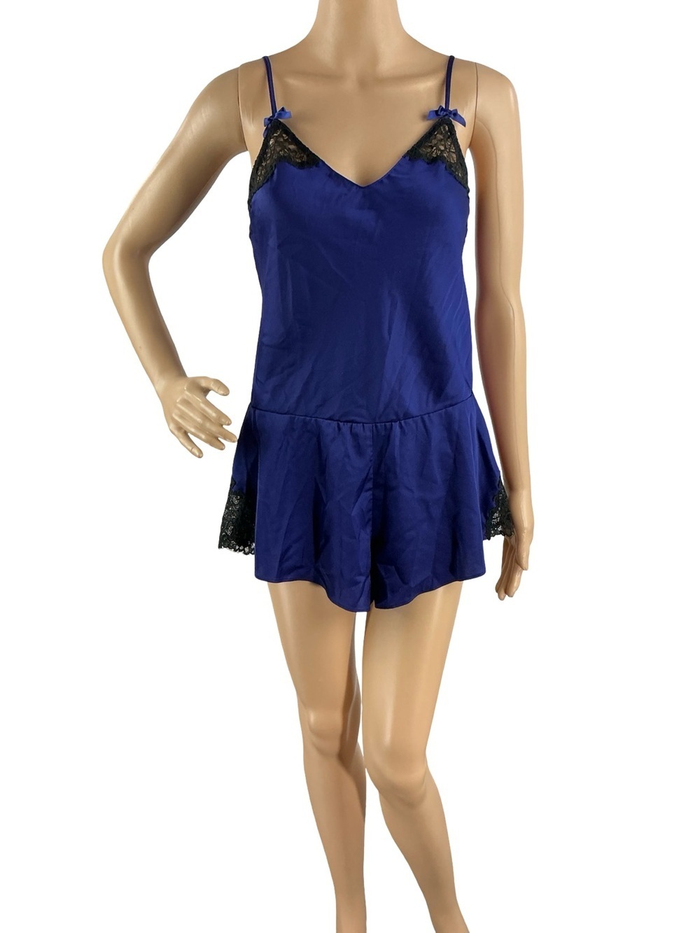 Kate Spade Dream A Little Dream Sleep Romper Blue Size XS